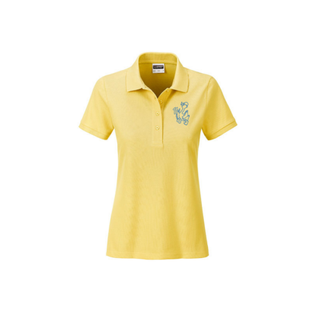 Damen Poloshirt (gelb)