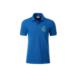 Herren Poloshirt (blau)