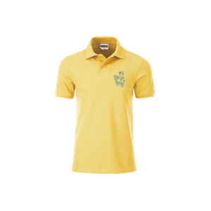 Herren Poloshirt (gelb)