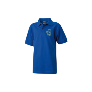 Kinder Poloshirt (blau)