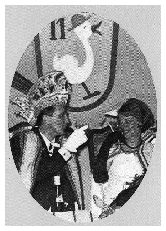 Prinzenpaar 1966: Gerd I. und Didi I. Habenicht