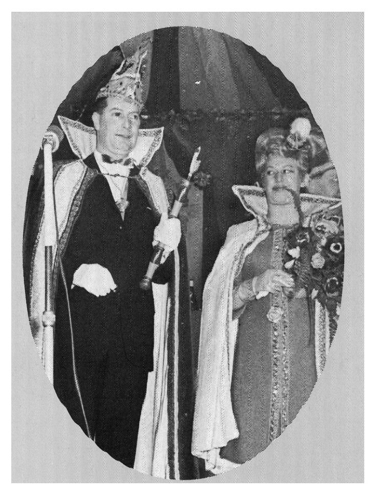 Prinzenpaar 1968: Gottfried I. und Mary I. Kurschilgen