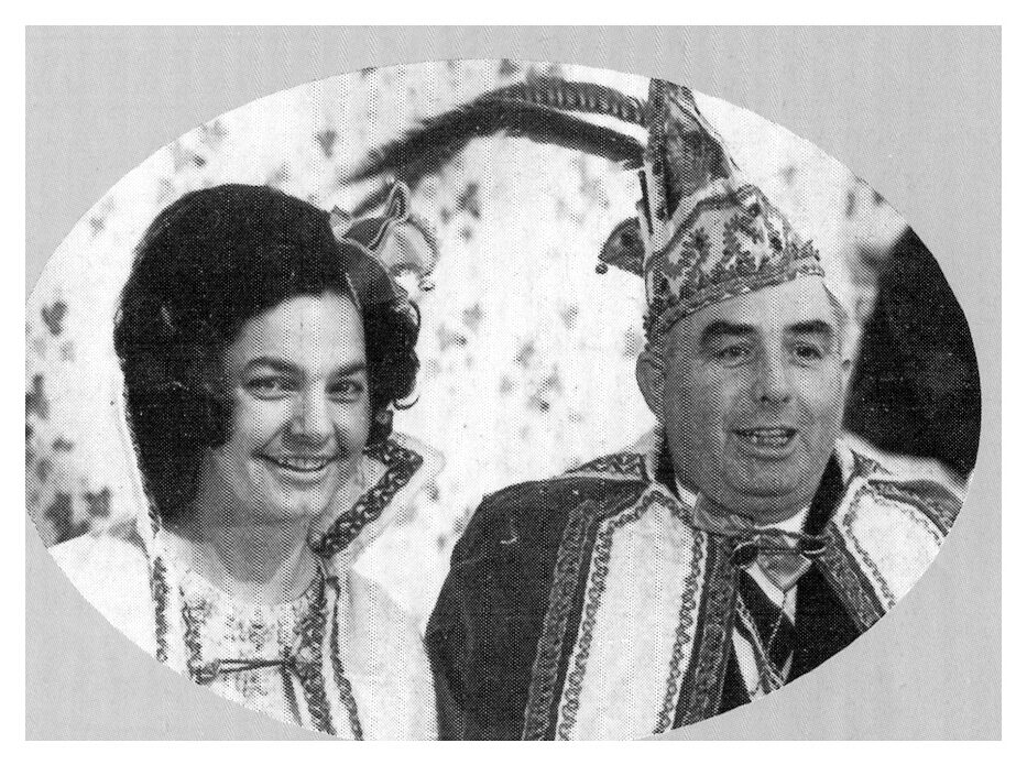 Prinzenpaar 1970: Rainer I. Faßbender und Gisela I. Güth