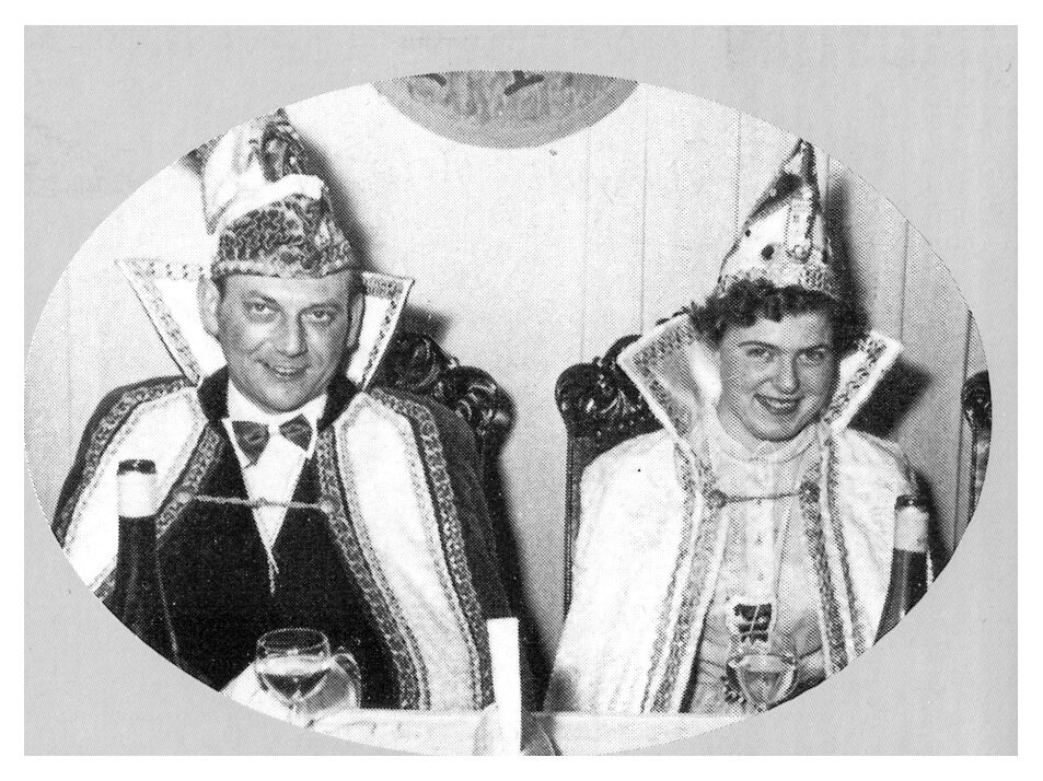 Prinzenpaar 1956: Willi I. Jakobs und Ellen I. Weber
