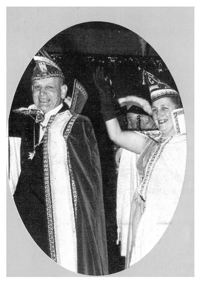 Prinzenpaar 1957: Willi II. Klapdor und Maria I. Schmitz