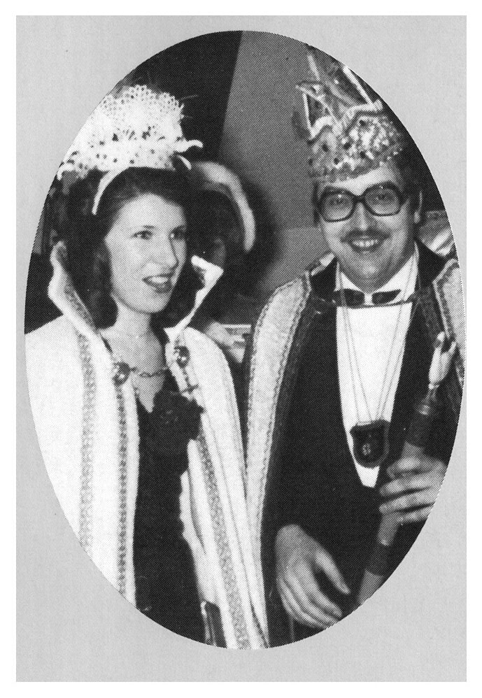 Prinzenpaar 1975: Willi IV. und Elfi I. Dentzer