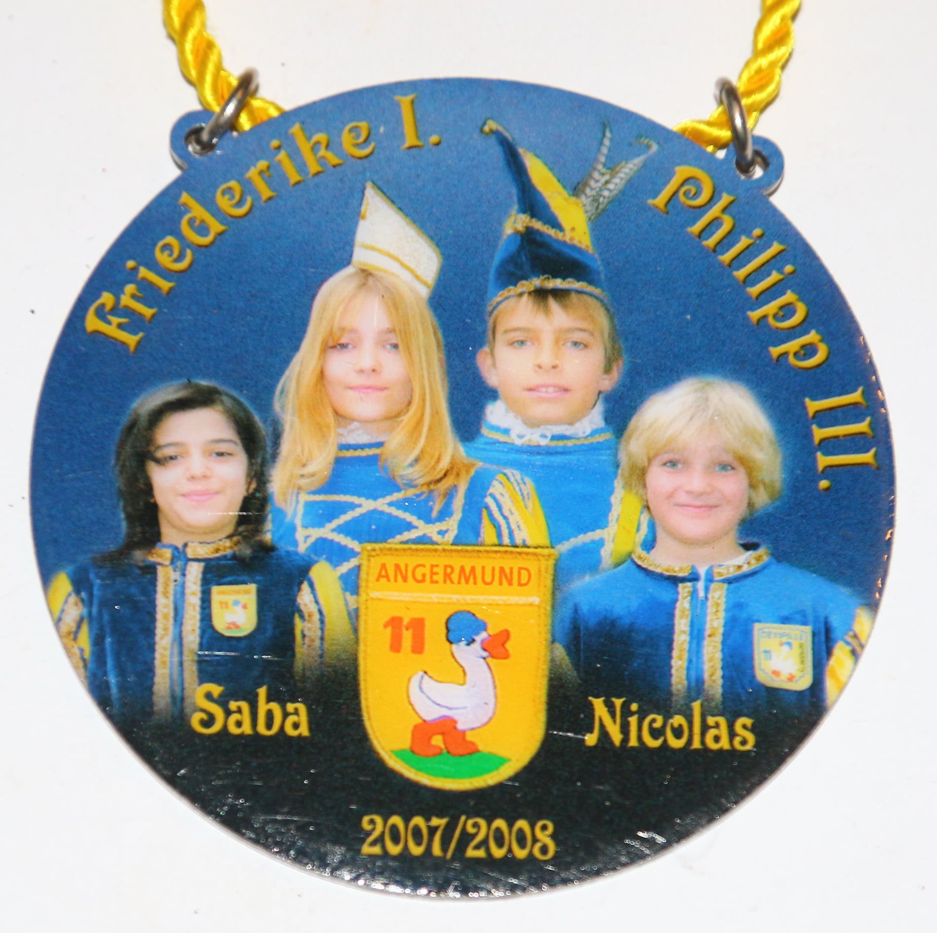 Kinderprinzenpaar 2007/08 - Orden