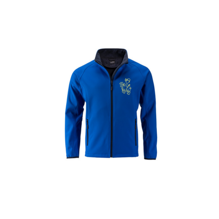 Softshelljacke (blau)