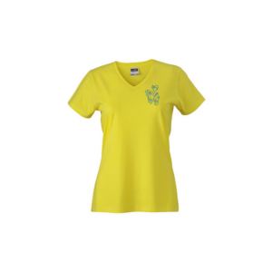 Damen T-Shirt (gelb)